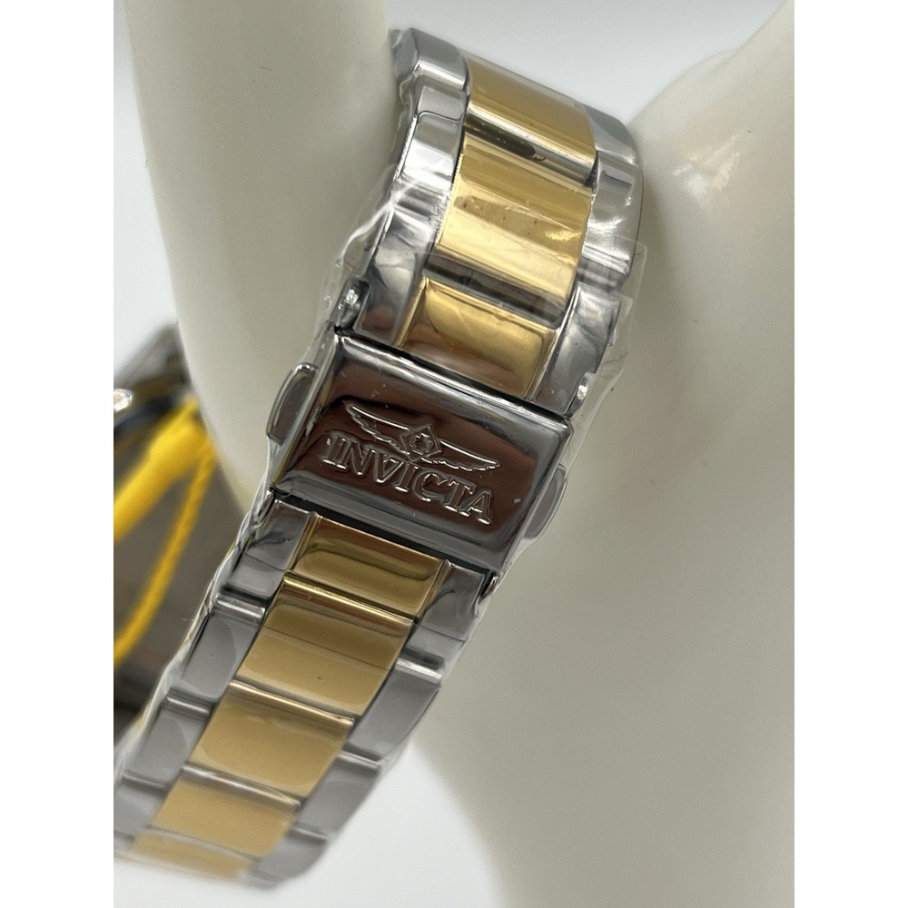 Invicta Angel Lady Women's Quartz Watch Stainless Steel Silver/Gold Tone 34.5MM - Picture 5 of 8